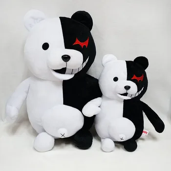 Dangan Ronpa Super Danganronpa 2 Monokuma Black & White Bear Pliušinis Lėlės Žaislas, Minkšti Kimštiniai Gyvūnų Lėlės Vaikams Kalėdų Dovana