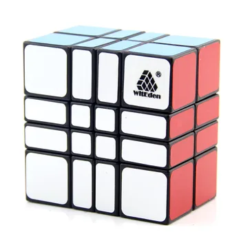 WitEden Nevienodas 4x4x2 Kamufliažas Magic Cube Profesinės Greičio Įspūdį 442 Kubo Švietimo Žaislai Vaikams cubo magico