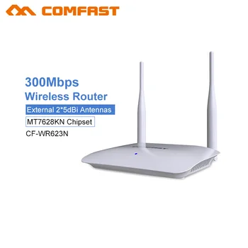 300Mbps Namų Belaidžio WiFi Router 2.4 G, RJ45 Wan/Lan, Smart Wi-Fi 