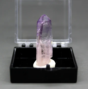 Natūralus Retas Cruz ametistas mineralinių pavyzdys monokristalo akmens ir Kvarco kristalų Kristalų Sankaupos dėžutės dydis 3.4 cm