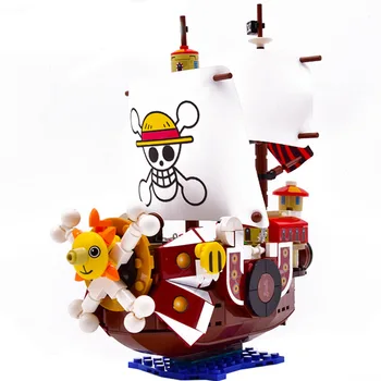 Prabanga Versija 3D2Y Blokai Vienas Gabalas Tūkst. Saulėtas Luffy Nami Kūrimo Bloką Plytų Žaislas Kalėdų, Naujųjų Metų Dovana SY6299