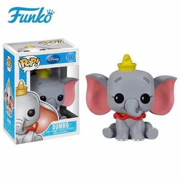 FUNKO POP Disney Animacinių filmų Dumbo Veiksmų Žaislai Duomenys Vaikams, Gimtadienis, Kalėdos, naujieji Metai Dovanų Kolekciją Vinilo Modelis
