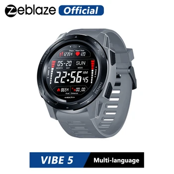 Zeblaze VIBE 5 Širdies ritmo Monitoringo Smart Žiūrėti Spalvotas Ekranas Ilgas Baterijos veikimo laikas Smartwatch Multi-sporto režimas Fitness Tracker