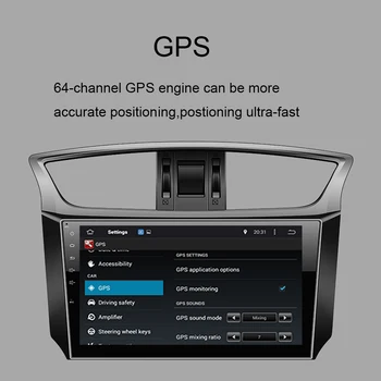 Android 9.0 Octa Core Automobilių GPS Navigacijos Už 
