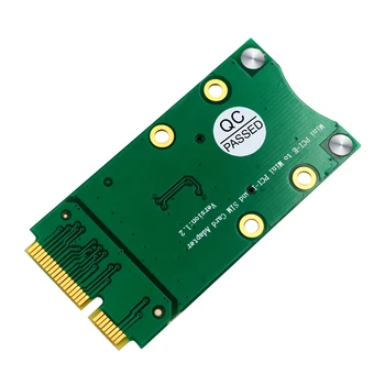 MINI PCI-e adapterį MPCIe Su SIM kortelės lizdas SIMCOM SIM7000 SIM7100E SIM7600E-H SIM7600SA-H SIM7600G-H SIM7906E SIM7912G
