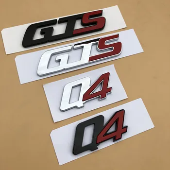 GTS Q4 SQ4 Logotipas Ženklelis Maserati Quattroporte Ghibli Levante Kamieno Lipdukas Automobilio Stilius Refitting Uodega Logotipas