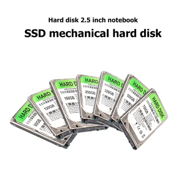 Nešiojamų 80GB 120GB 160GB 250GB 320GB 500GB Vidinis SSD 2,5 colio SATA III 5900-720 RPM Kietąjį Diską, PC Nešiojamas Kompiuteris