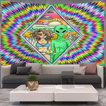 Svetimų Gobelenas Mandala macrame hipių Meno Sienos Kabo Gobelenai, skirtą Kambarį Namuose Bendrabučio Dekoras