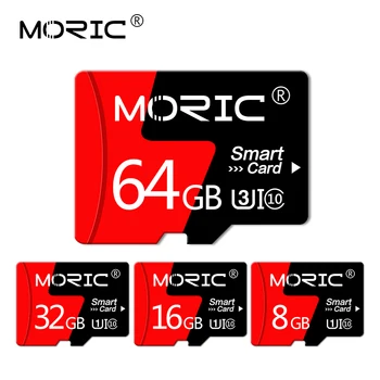 Atminties Kortelės Tarjeta SD card 32GB 64GB Class 10 didelės spartos Micro SD 8GB 16GB Microsd Cartao Memoria de 128GB mini TF Kortelė