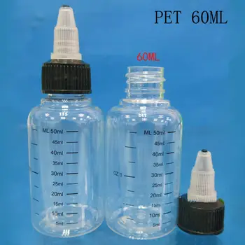 Plastikinis Matavimo Nurodė Buteliai PET Butelis su Twist Viršuje Bžūp Matavimo Užkratas Vanduo Skystis 120ml skersmens Buteliai