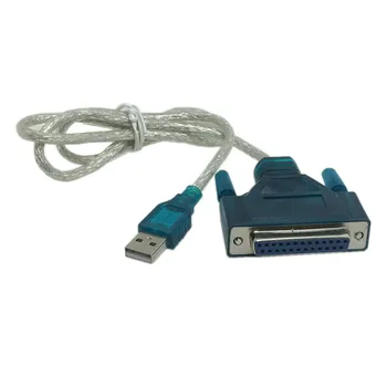 USB 2.0 Į 25 Pin DB25 Lygiagrečiai Uosto Kabelis IEEE 1284 1 Mbps Lygiagrečiai Spausdintuvo adapterį, Laido PC Nešiojamas Kompiuteris