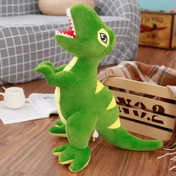 Didelis Dydis Animacinių filmų Dinozaurų Pliušiniai Žaislai Pomėgiai Didžiulis Tyrannosaurus Rex Pliušinis Lėlės, Minkšti Žaislai, Vaikų Berniukų Klasikinis Žaislai
