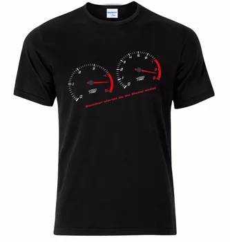 Vyrai 2019 Karšto Pardavimo T-Shirt Vyrai Viršuje Benzinas Vs Dyzelis Automobilių Gerbėjai Tee Marškinėliai Megztinis