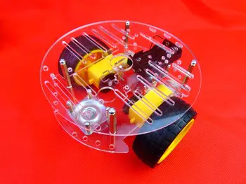 Smart automobilių važiuoklės sekimo robotas automobilių kliūčių vengimo automobilių su stipriais encoder magnetų rt-4 0.17-X
