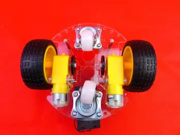 Smart automobilių važiuoklės sekimo robotas automobilių kliūčių vengimo automobilių su stipriais encoder magnetų rt-4 0.17-X