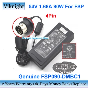 Originali FSP090-DMBC1 54V 1.66 Maitinimo AC Adapteris, skirtas FSP ZYXEL GS1900-8HP S1900-8hp 10HP 48 24E SF302-08PP SG300-10PP