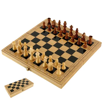 Mediniai sofos Šachmatų Rinkinį su Veltiniai Žaidimo Lentos Nardai Šaškių Kelionės Žaidimai Gimtadienio Dovana Vaikams Pramogų Žaislas