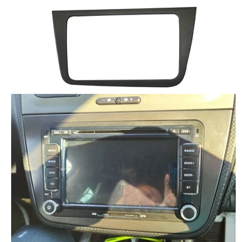 Dvigubo Din Automobilio Radijo fascia Seat Altea 2004+ Toledo 2004-2009 Stereo Pultas, GPS, DVD Montavimo, Apdailos Rinkinys Rėmelį