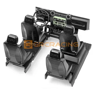 GRC TRAXXAS TRX-4 Sargybos Sargybinis interjero TRX4 modeliavimas konsolė sėdynės vairo keitimui G161D
