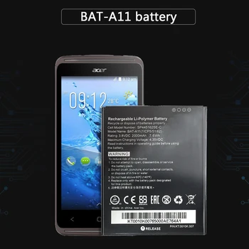 GPGB-A11 Acer Liquid Z410 T01 Z330 GPGB A11 2000mAh Polimero Li-ion Baterija Mobiliojo Telefono Bateriją