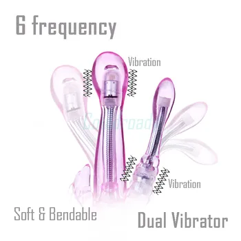 Du kartus Vibe Rabbit Vibratorius Sekso Produktus G Spot Klitorio Analinis 3 Taškų Stimuliacija Veržlus Dildo Vibratorius Moterims Sekso Žaislai