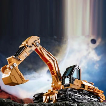 MT Žaislai Transformacijos Robotas Devastator MT02 MT-02 Negabaritinių Metalo Buldozeris Riaumojimas Transporto priemonės Anime Veiksmų Skaičius, Deformuoti Žaislų