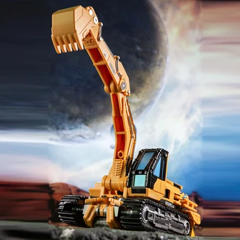 MT Žaislai Transformacijos Robotas Devastator MT02 MT-02 Negabaritinių Metalo Buldozeris Riaumojimas Transporto priemonės Anime Veiksmų Skaičius, Deformuoti Žaislų