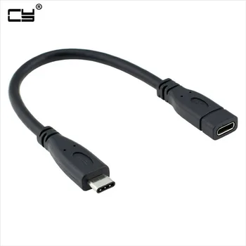 USB Tipo C Pratęsimo Kabelis USB 3.1 Gen2 (10Gbps) USB-C, Vyrų ir Moterų Išplėsti Vielos Extender Laido Jungtis Dock 1m 20cm