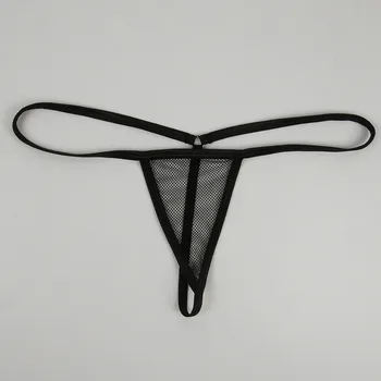 Moterų Micro Trikampis Dirželius Matyti Per Skaidri, Hot Sexy G Stygos Mini Bikini Tangas T Back Kelnaitės Undewear Apatinis Trikotažas