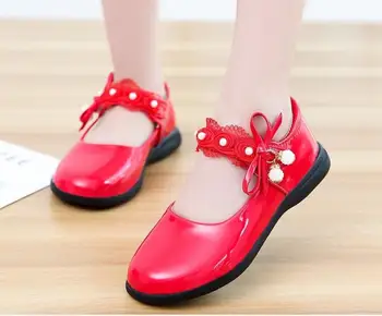 Vaikai batai pavasario mergaitės odiniai batai princesė kutas Butus vaikams, batai mergaitėms mielas sportiniai bamblys merginos instruktorių dydis