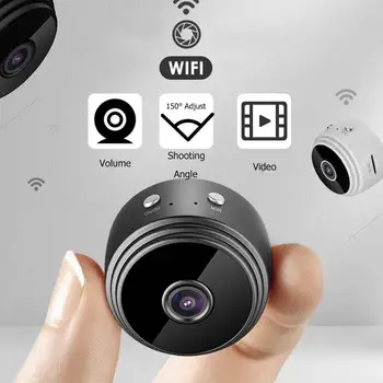 Belaidė Mini WIFI 1080P IP Kamera Debesis Saugojimo Infraraudonųjų spindulių Naktinio Matymo Smart Home Security Kūdikio stebėjimo Judesio Aptikimo 2019