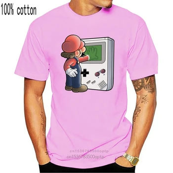 Nin Super Broliai Gameboy T-Marškinėliai, Unisex Medvilnės Vaizdo Žaidimas Visiškai Nauji Marškinėliai Kokybės Medvilnės Mens Spausdinti Tee Marškinėliai