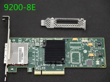 Naudoti Originalus LSI MegaRAID SAS 9200-8e H3-25321-00C PCI-E 8 Port Išorės 6Gb-s SAS SATA RAID Card