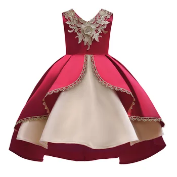 Kalėdų Vaikams Suknelės Mergaitėms Princesė Suknelė Elegantiškas Gėlių Mergaitėms Vestuvių Suknelė Vaikai Vakare Šalis Suknelė Vestido Infantil