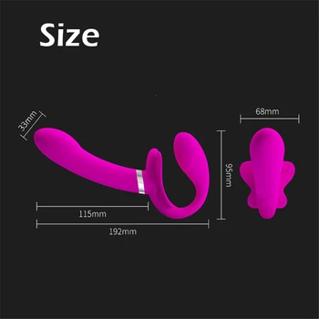 Stebėjimo Strapon Dildo, Vibratoriai Sekso Žaislas Moterims, 12 Greičiu Silikono G Spot Klitorio Dviguba Vibracija Suaugusiųjų Sekso Žaislai Moteris
