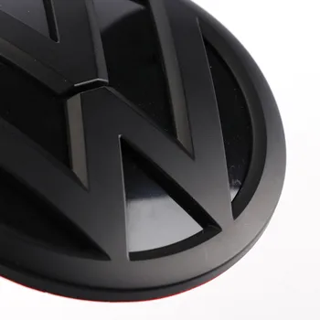 Matt Black 110MM Galiniai Kamieno Dangčio Ženklelis Automobilio Logotipas, Emblema Pakeitimo VW Volkswagen Tiguan