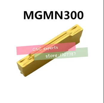 Free shopping 10vnt MGMN300-M NC lizdas pjovimo lizdas cutter karbido kietųjų lydinių ašmenimis geltonas automobilis tinka plieno dalys