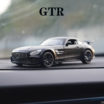 1:32 AMG GTR automobilių lieti automobilio modelis, modeliavimas, automobilių apdailos surinkimo dovana žaislas liejimo modelis berniukas žaislas