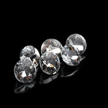 Karšto 50pcs/daug Crystal Diamante kalnų krištolas apvalius Mygtukus Tufting Sofos Apmušalai, Pagalvėlė Vestuvių Puošmenų diamond Sagtys