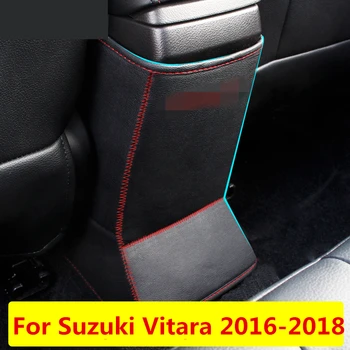 Už Suzuki Vitara 2016-2018 galinėje sėdynėje lauke anti-kick pleistras dekoratyviniai lipdiniai automobilio formos Vidaus apdaila, Auto Priedai