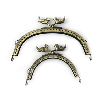 5vnt Deepeel 8,5 cm,12,5 cm Bronzos Arch Metalo Rankinėje Rėmo Rankena Kiss Užsegimas 