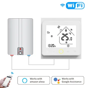 WiFi Smart Termostatas Temperatūros Reguliatorius Vandens/Elektros grindų Šildymo Vandens/Dujų Katilas Nuotolinio ir (arba) Balso Kontrolės Alexa Tuya
