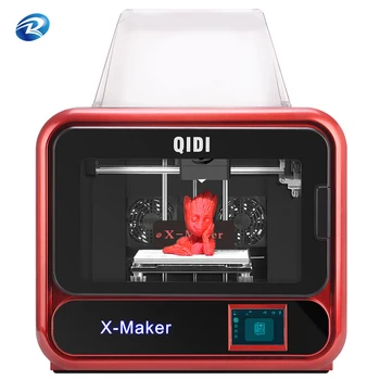 QIDI TECH 3D SPAUSDINTUVAS X -maker šildomos nuimamas lova wifi Su ABS Ir PLA TPU 170mm*150mm*160mm spausdinti facesheil