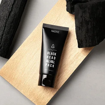 Blackhead Paketas (su šepečiu) - Nacific, porų valiklis minkštos ir švarios odos šveitimas nosies pack aloevera maskpack Korėja kosmetikos