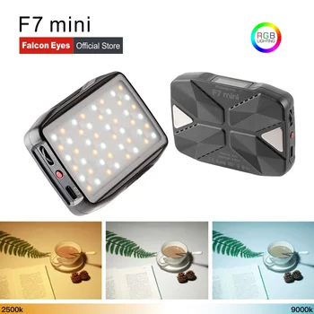 FalconEyes F7 mini 5W Kišenėje RGB LED Šviesos 