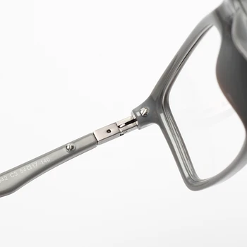 TR90 vyrų Akinių rėmeliai retro optinis dizaineris trumparegystė prekės ženklo aišku, akinių rėmeliai #FD1042