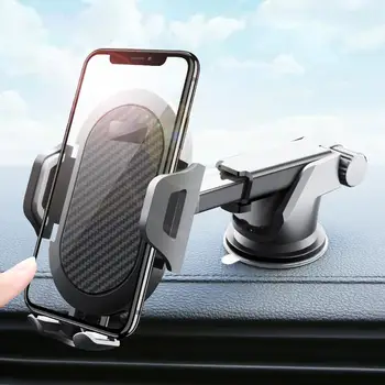 Automobilinis Telefono Laikiklis priekinio, galinio Stiklo Svorio Gyvis iPhone11 Pro Laikiklis GPS Stovėti Telefono Automobilių Paramos Išmanųjį telefoną Voiture Stendas