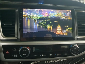 Android 10.0 GPS Navigacija, Radijas, DVD Grotuvas, Toyota Highlander 2013-2018 M. Vaizdo Grotuvas Stereo Headuint Pastatytas Carplay dsp