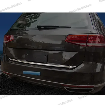 Lsrtw2017 Nerūdijančio Plieno Automobilio bagažo skyriaus Bamperio Apdailos Volkswagen Passat B8 Variantas. 2016 m. 2017 m. 2018 m. 2019 m. 2020 m., vw Auto Priedai