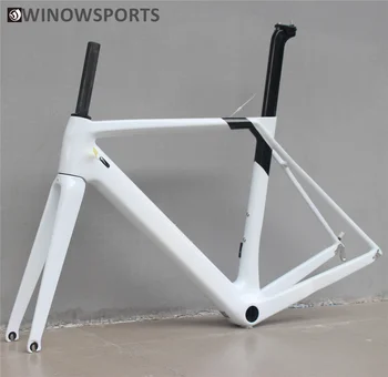 2018 Winow cento anglies kelių dviratį rėmo dviračiai, dviračių rėmelių būti šakės/nuo balnelio iškyšos/laisvų rankų įranga tinka tiek Di2/mechaninė